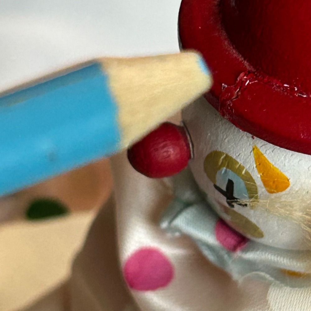 Westland Be A Clown Music Box Figurine Hat is Damaged 7" Vintage Collectable - Picture 6 of 16